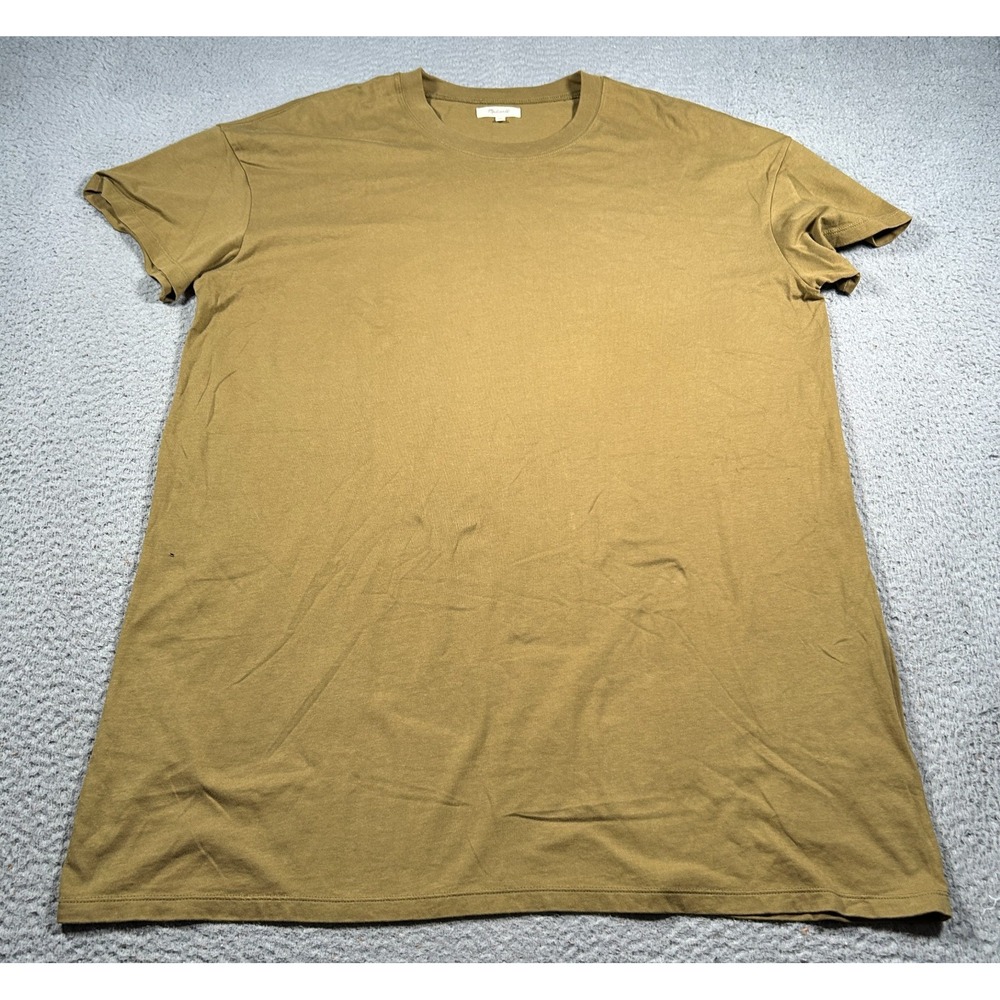 Madewell Shirt Womens 2X  Brown‎ Pullover Short Sleeve Crewneck Tee